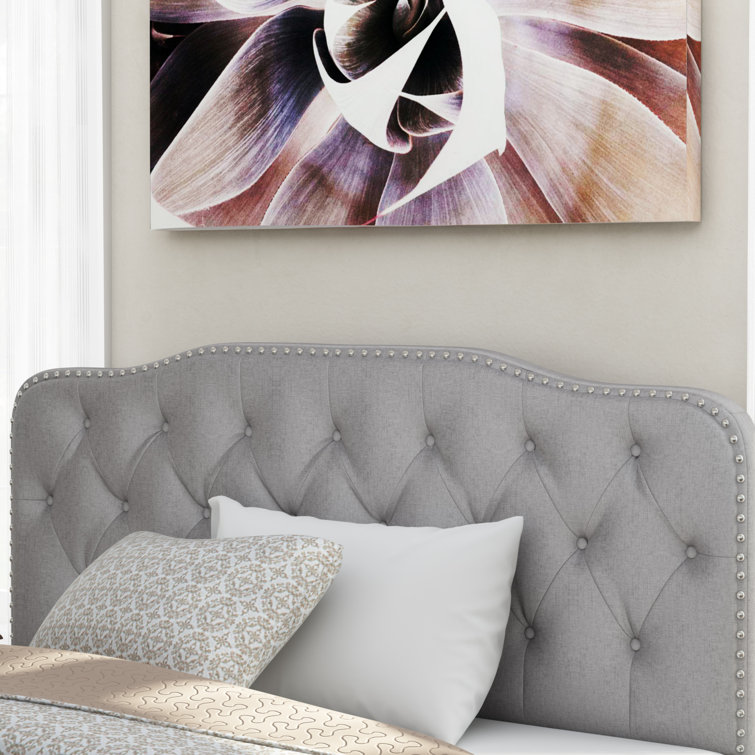 Charlton Home® Suffield Full/Queen Upholstered Panel Headboard